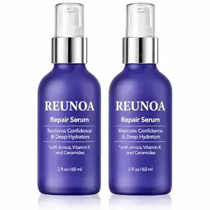 Reunoa Bruise Defense & Repair Serum, Ceramide Serum, with Ceramides, Vitamin K, and Arnica, Restores Confidence, Deep Hydrators, Redwuce Drynaess, 120ml