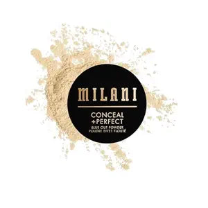 Milani Conceal + Perfect Blur Out Setting Powder Talc-Free Makeup -Banana