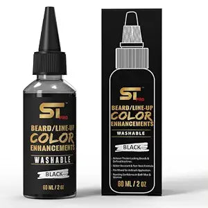 Supreme Trimmer Barber Hair Enhancement Spray Hairline & Beard 60ml Black