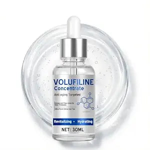 Volufiline Serum, 30ml Concentrated Skin Plumping Essence for Face, Advanced Hydrating Formula for Fine Lines, Firmness and Elasticity Support, Smoothing Facial Care for Youthful Looking Skin