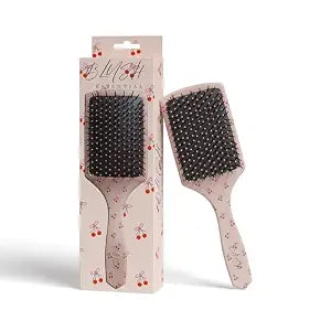 Blush Essential Wet Hair Brush - Paddle Brush Detangler for Women, Cute Cherry Design, Hair Accessories, Ideal for Wet Hair, Hair Brushes for Women, Stylish and Functional
