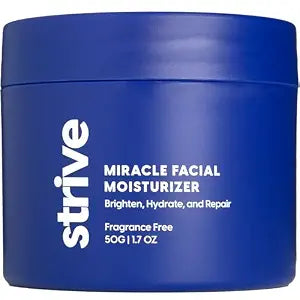 Strive Mens Face Moisturizer for Dark Circles, Brightening Anti Aging Cream