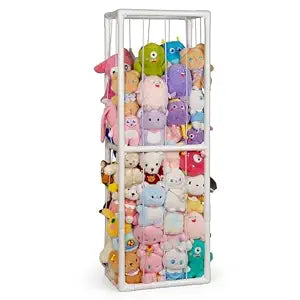 Stuffed Animal Storage Zoo Holder Space Save, PVC Stuffed Animal Organizer