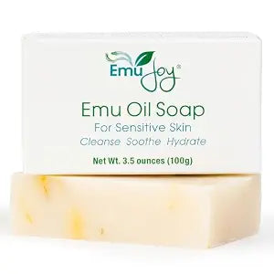 Emu Joy Emu Oil Soap For Eczema Prone & Sensitive Skin - Bar Soap 3.5 oz