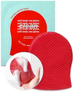 LAUNDRYOU Exfoliating Body Glove with Hyaluronic Acid and Papaya Extract