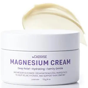 Magnesium Lotion for Legs & Body, Magnesium Cream, Lavender, 4 fl oz