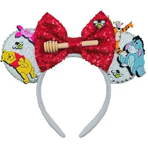ZHENNAN Honey Stick Headbands for Women Men Birthday Decorations Halloween