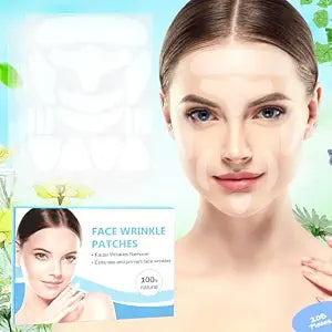 Face Wrinkle Patches, Face Tape for Forehead, Frown & Smile Lines, 208 Pcs