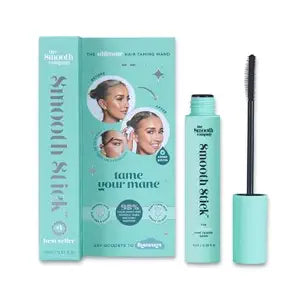 Smooth Stick™ - Premium Hair Taming Wand for taming flyaways and brows. Enriched with Biotin, Vitamin E, and Aloe Vera. Oil Free, Alcohol Free, Non-Greasy formula.