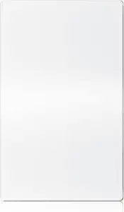 Hand Dryer Splash Guard, 24 x 16 Inch Aluminum Wall Splash Guard, White