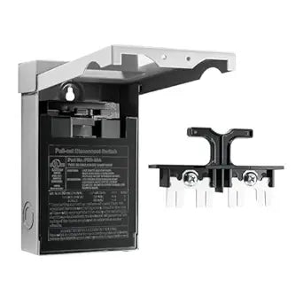 30 Amp AC Disconnect Switch Outdoor 120/240VAC Pull Out Switch
