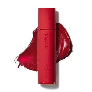 Espoir Iconic Lip Stain The Red ��������� Long Lasting Korean Lip Stain with Hydrating Hyaluronic Acid, High Pigment Red Lip Tint, Lightweight Transfer-Resistant Formula