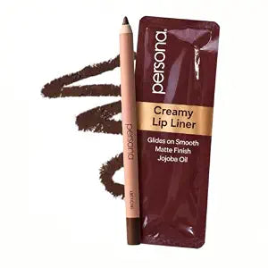 PERSONA Americano Lip Liner Pencil, Creamy Long-Wear Matte, Sharpenable