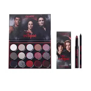 ColourPop Twilight Makeup Bundle - Eclipse Eyeshadow Palette (0.63 oz), Eclipse Lip Kit New Love (2 Count), High-Pigment Eye & Lip Set for Bold, Long-Wear Looks