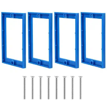 4pcs Electrical Box Extenders, 1/4" Receptacle Outlet Box Extenders