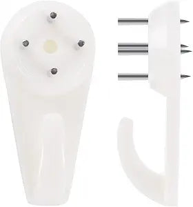 50 PCS Picture Hangers Hanging Kit, Heavy Duty Hooks Without Drilling