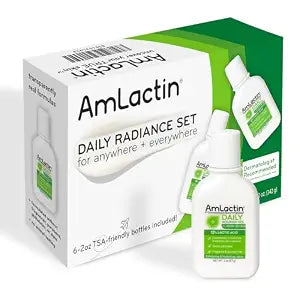 Amlactin Daily Nourish Body Lotion, 12% Lactic Acid, 2 oz, 6 Pack