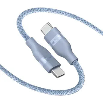 Anker Nano USB C to USB C Cable, 240W Fast Charging Cable (Blue, 6ft)