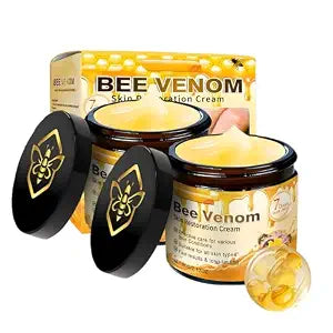 Bee Venom Skin Restoration Cream,Wrinkle Removal Firming Face Anti-Aging Bee Venom Moisturiser Firming Cream for All Skin. (2 Pcs)