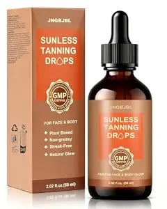 Sunless Tanning Drops, Face & Body Self Tanner, 2.02 Oz.1pc