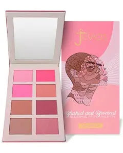 Juvia���������s Place Blushed & Bronzed Blurring Pro Palette Volume 2 ��������� 8 Shade Blush & Bronzed Palette, Matte & Shimmer Finishes, Buildable Pigment, Soft-Fo