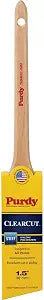 Purdy 144080115 Clearcut Series Dale Angular Trim Paint Brush, 1-1/2 inch, Natural