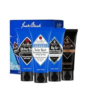 Jack Black Body & Hair Cleanser, Multipurpose Mens Body Wash & Shampoo