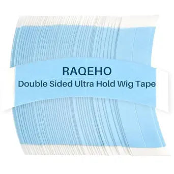 50PCS Wig Tape - Double Sided Ultra-Hold Lace Front Tape, Strong Sticky Waterproof ToupeeTape Replacement, Ultra-Thin Wig Glue Strip for Lace Wigs, Hairpiece Hair Extensions