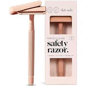 Kitsch Double Edge Safety Razor for Men and Women - Terracotta