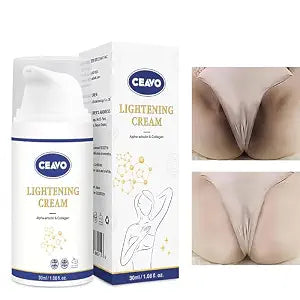 Skin Lightening Cream For Dark Intimate Areas, Private Parts, Underarm, Knees, Elbows, Inner Thigh, Bikini Area, Armpit Bleaching Whitening Cream No Rebound (1.06, Floral Fragrance)
