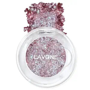 LAVONE Multichrome Eyeshadow, Iridescent Purple-Pink-Gold Eyeshadow Powder, Multidimensional Sparkle with 1-Swipe Color, Highly Pigmented, Smooth Non-Falling