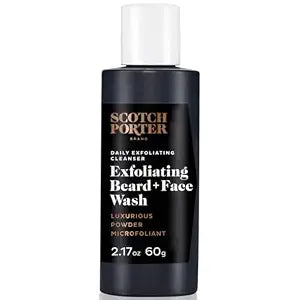 Scotch Porter Daily Exfoliating Beard Wash & Face Cleanser for Men