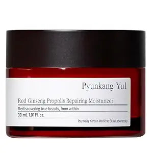 Pyunkang Yul PKY Red Ginseng Propolis Repairing Cream for Barrier Strengthening & Lasting Moisture, Ceramide-Rich Cream, Korean Skincare (1.01 Fl. oz)