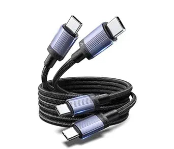 UGREEN 240W USB C Cable 2-Pack, Fast Charging for Laptops & Phones, 3.3ft