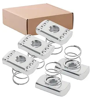 1/4-20 Strut Channel Nuts - Spring Channel NutZinc Plated (Pack of 10)