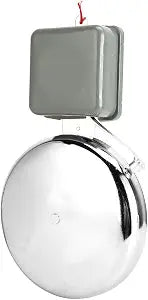 8in Electric Bell Electric Time Bell Bell Alarm Bell Electric Alarm Bell Supply For School Factory Household Sensors and Alarms