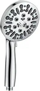9 Spray Mode Only Handheld Shower Head High Pressure,Built in Strong Detachable Showerhead with Chrome Wash to Clean Tub,Easy and Self-Cleaning Nozzle,High Flow Showerhead for Bathroom,RV,Pet