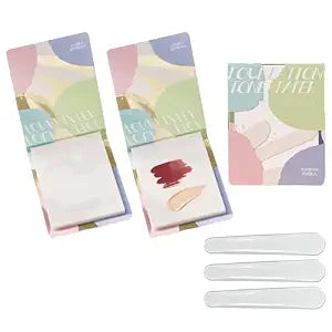 300 pcs Makeup Mixing Palette Paper, Disposable Foundation Mixing Paper