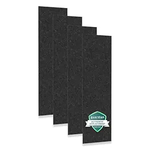GermGuardian Genuine Carbon Air Purifier Replacement Filter for Air Purifier Models, AC4825, AC4900, AC4300, CDAP4500 and PureGuardian Model AP2200CA, 4-Pack, FLT22CB4