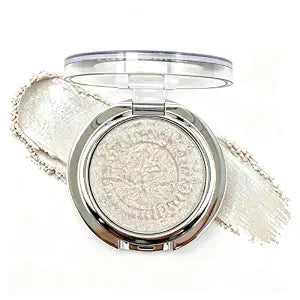 Chameleon Beige Shimmer Eyeshadow White Glitter Highlighter Powder