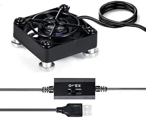 40mm USB Fan USB Ventilator 5V Cooling Fan Compatible for phone flat VR Gear, Aquarium, Roku, Router, Raspberry Pi, Cosplay, Helmet Receiver DVR Playstation Xbox Computer Cabinet Cooling