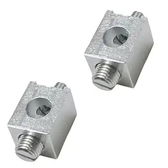 2-Pack #4-2/0 Neutral Lug Kit Circuit Breaker Ground Lugs Aluminum Ground Lug for Electrical Connections (2)