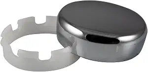Sloan H-1010-A 1" Royal Vandal Resistant Stop Cap, Chrome Plated Finish