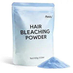 Hair Bleach Powder, Professional Lightening Bleach for Hair, Strong & Gentle Bleach Powder for Hair, Up to 8 Levels of Lift for Hair Highlights(100g/3.53oz)