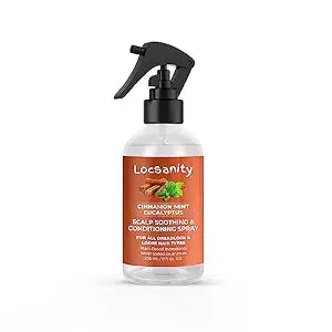 Locsanity Cinnamon Mint Eucalyptus Scalp Soothing & Conditioning Spray