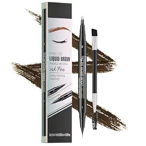 Pinkiou 2 in1 Eyebrow Pen,Microblading Eyebrow Pen