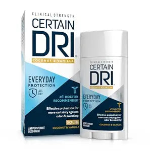 Certain Dri Everyday Strength, Coconut & Vanilla Scent, 1.7 oz