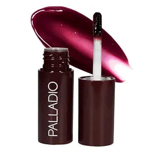Palladio Jelly Tint, Liquid Stain for Cheeks & Lips, Wineberry