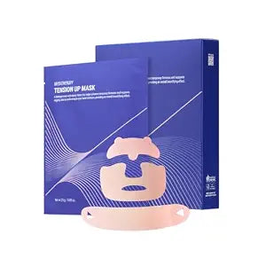 MEDITHERAPY Tension Up Mask - Korean Collagen Face Sheet Mask, Hydrating & Sculpting, Matrixyl & Peptide Gel Facial Mask 5ea