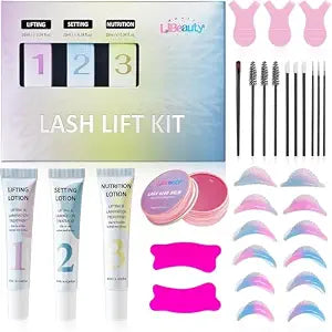 Libeauty Lash Lift Kit 10ml ��� Eyelash Lift Kit & Brow Lamination Kit with Lash Lift Balm, Tubular Precision Design for Easy At-Home or Sal